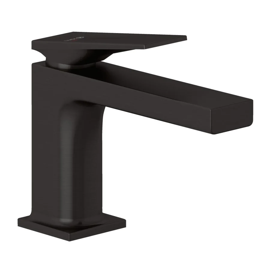 Смеситель для раковины KLUDI DECUS 54290N275 (оружейная сталь, L-12,5 H-8,5) 54290N275