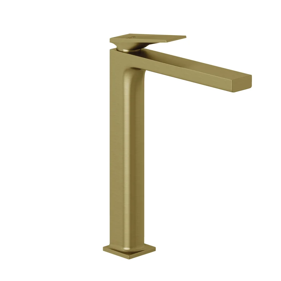 Смеситель для раковины KLUDI DECUS 54298N075 (брашированное золото, L-18 H-24) 54298N075