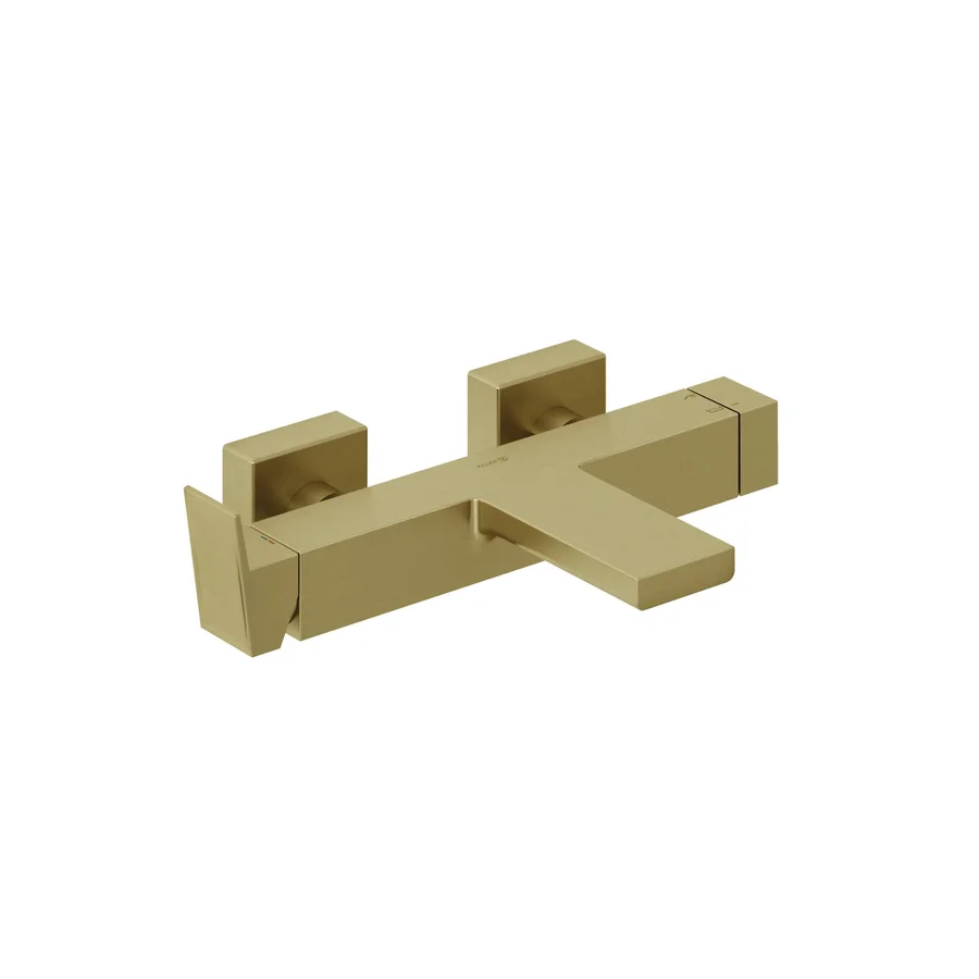 Смеситель для ванны с душем KLUDI DECUS 54691N075 (брашированное золото, L-19,5) 54691N075