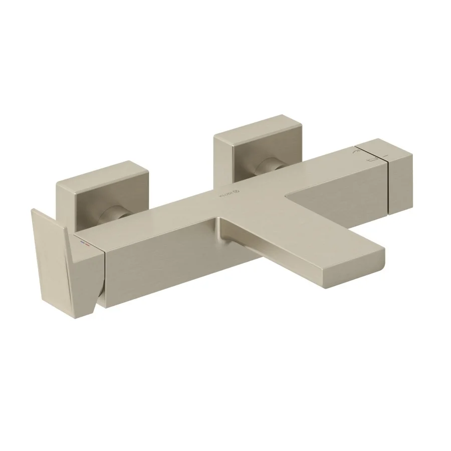 Смеситель для ванны с душем KLUDI DECUS 54691N575 (никель, L-19,5) 54691N575