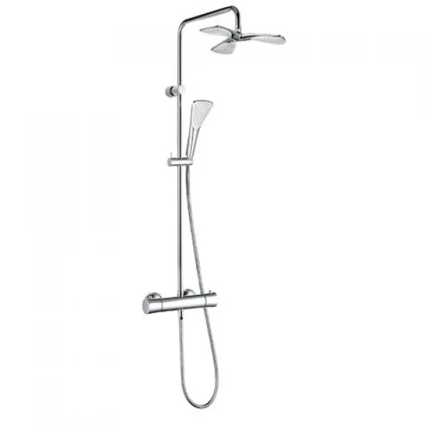 Душевая система с термостатом для душа KLUDI FIZZ 6709505-00 (хром) ССП 6709505-00