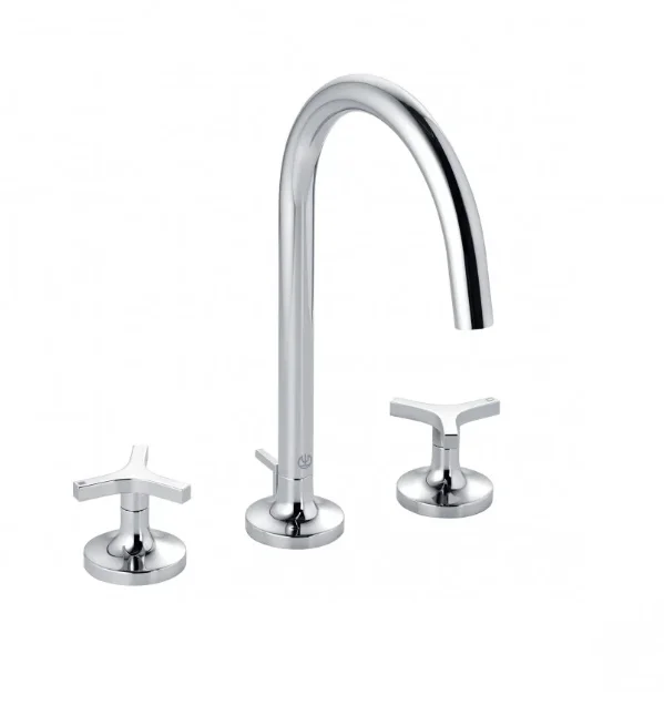 Смеситель для раковины KLUDI NOVA FONTE Déco 201430539 (хром, L-17 H-29) 201430539