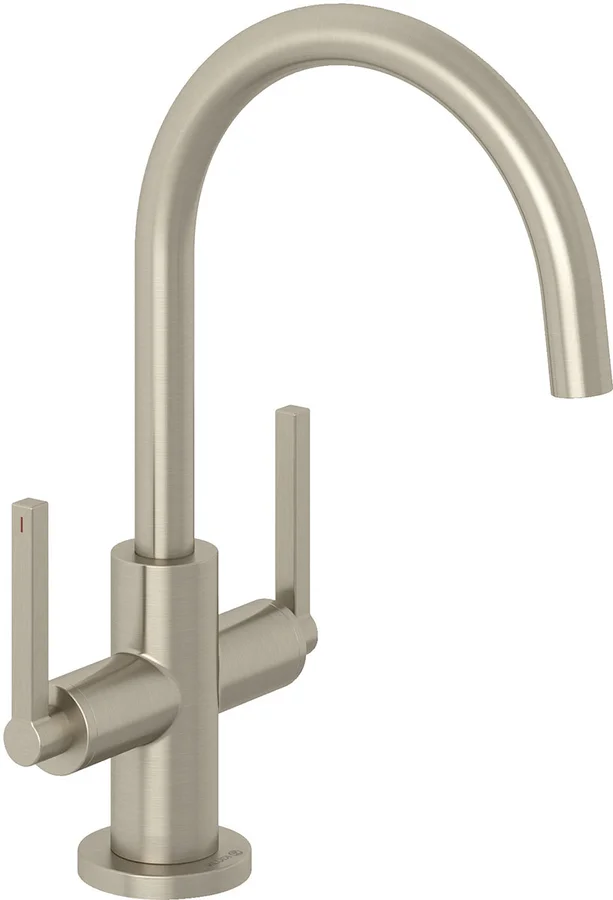 Смеситель для раковины KLUDI NOVA FONTE Puristic 20118N515 (никель, L-17 H-30) 20118N515