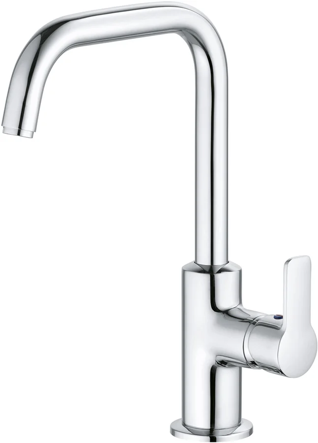 Смеситель для раковины KLUDI PURE&EASY 370240565 (хром, L-15,5 H-28) 370240565