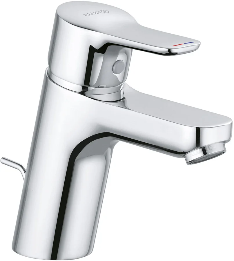 Смеситель для раковины KLUDI PURE&EASY 372760565 (хром, L-12 H-7) 372760565