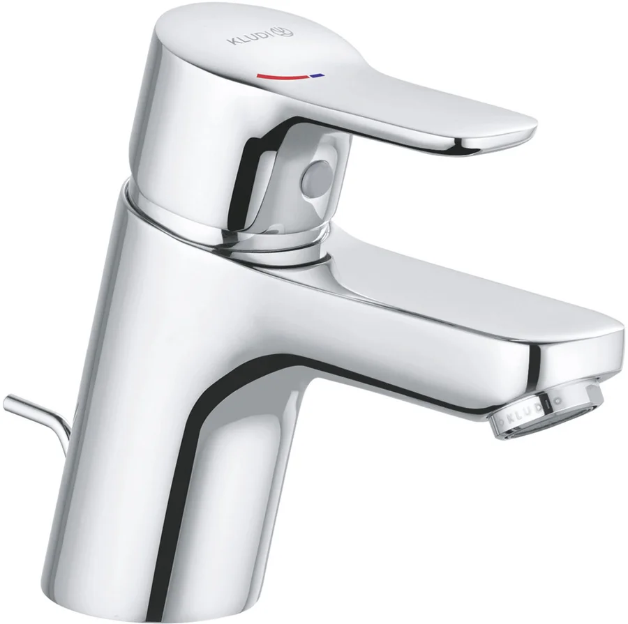 Смеситель для раковины KLUDI PURE&EASY 372890565 (хром, L-12 H-7) 372890565