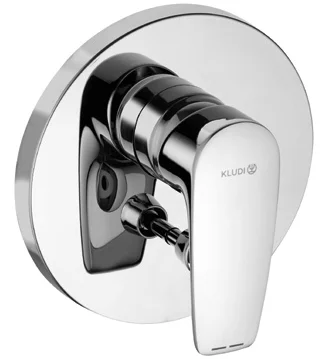 Смеситель для ванны с душем KLUDI PURE&SOLID 344190575 (хром) 344190575