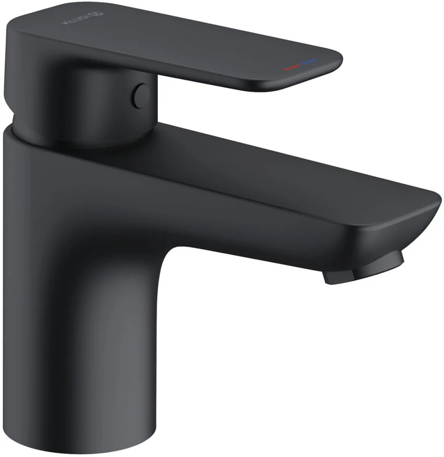 Смеситель для раковины KLUDI PURE&STYLE 400283975 (черный матовый, L-11 H-7,5) 400283975