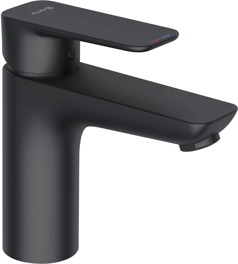 Смеситель для раковины KLUDI PURE&STYLE 402923975 (черный, L-12 H-10) 402923975