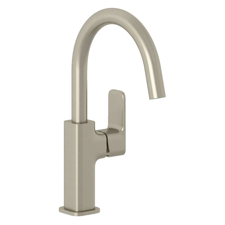 Смеситель для раковины KLUDI RENON 42027N575 с д/к (никель, L-17 H-29) 42027N575