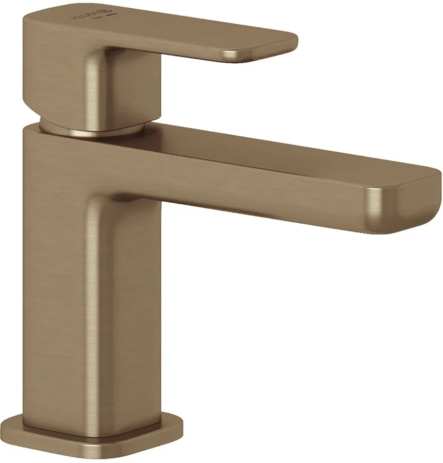 Смеситель для раковины KLUDI RENON 42266N175 (бронза матовая, L-11 H-8,5) 42266N175