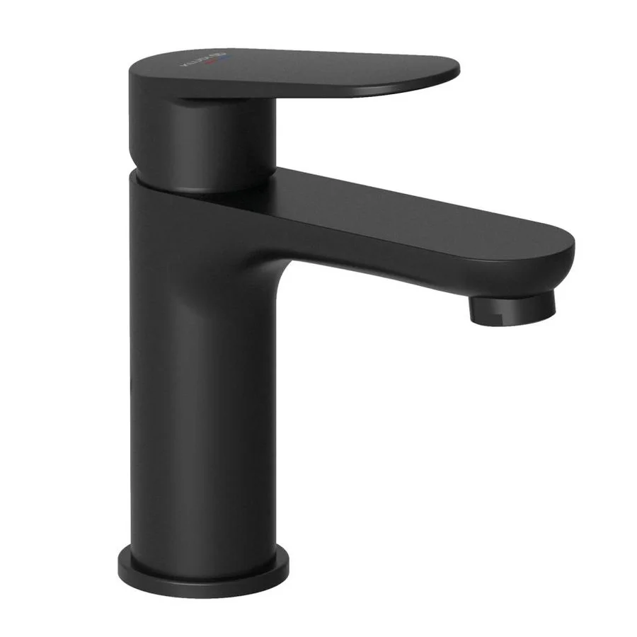 Смеситель для раковины KLUDI X1 322823975 (черный матовый, L-11,5 H-9,5) 322823975