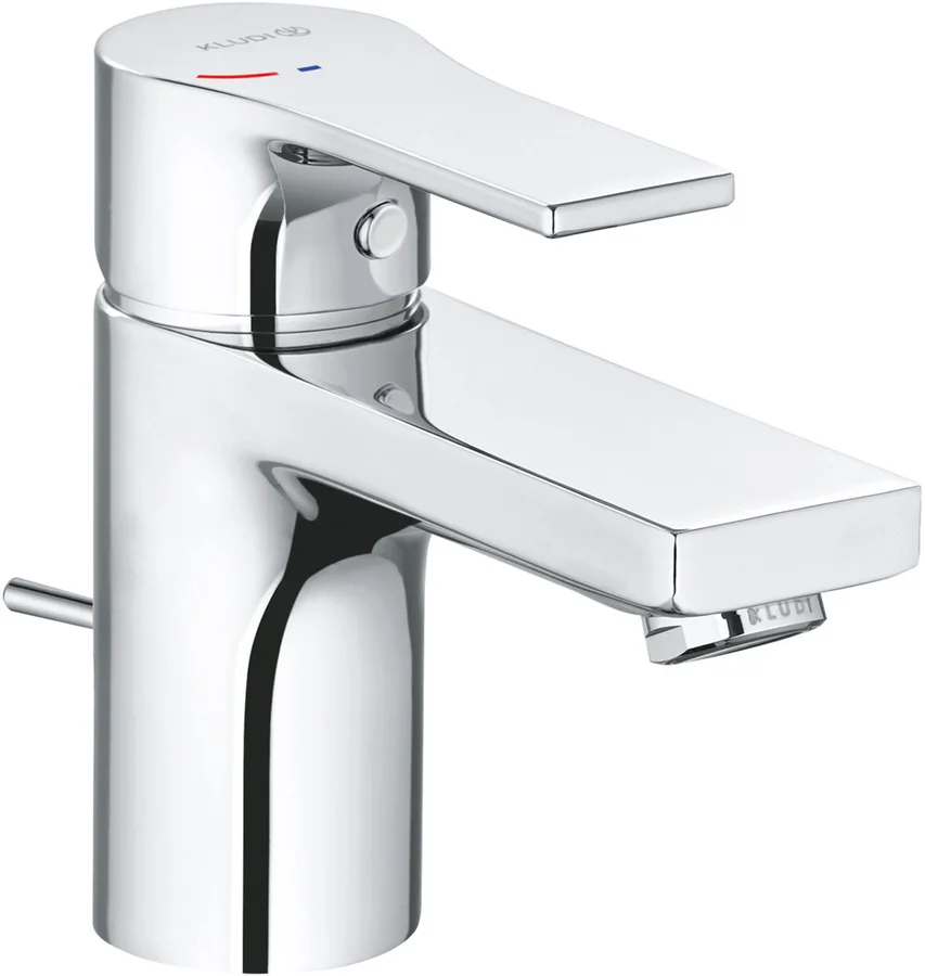 Смеситель для раковины KLUDI ZENTA 482630565 (хром, L-9,5 H-7,5) 482630565