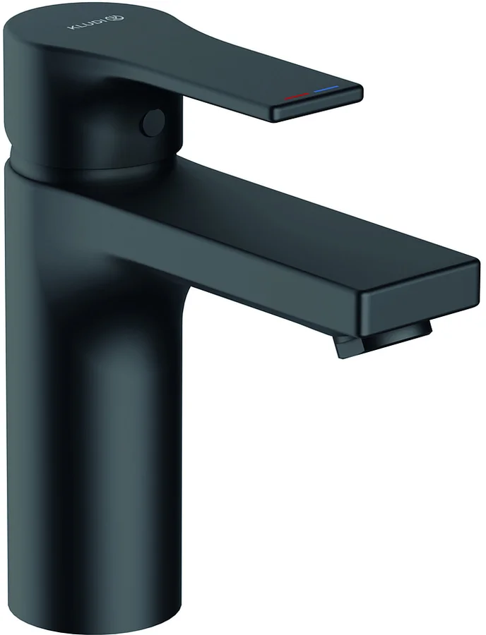 Смеситель для раковины KLUDI ZENTA 482983965 (черный матовый, L-11 H-10) 482983965