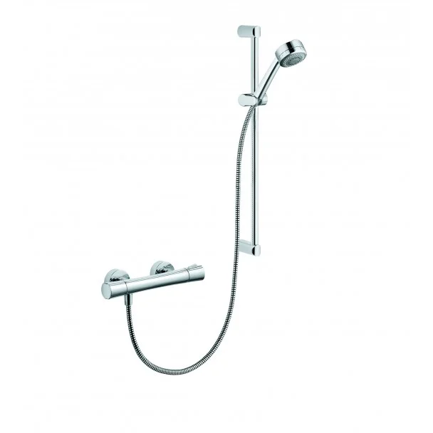 Душевая система с термостатом для душа KLUDI ZENTA 6057605-00 (хром, круглый) 6057605-00