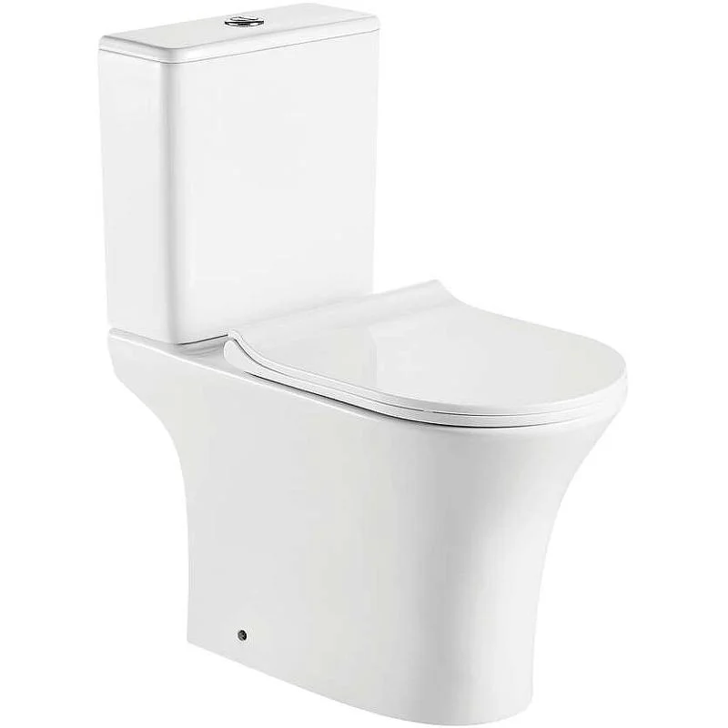 Унитаз напольный KOLLER POOL EDGE ED-0650-RC-C Rim гор. вып. 65*34 (белый) ED-0650-RC-C
