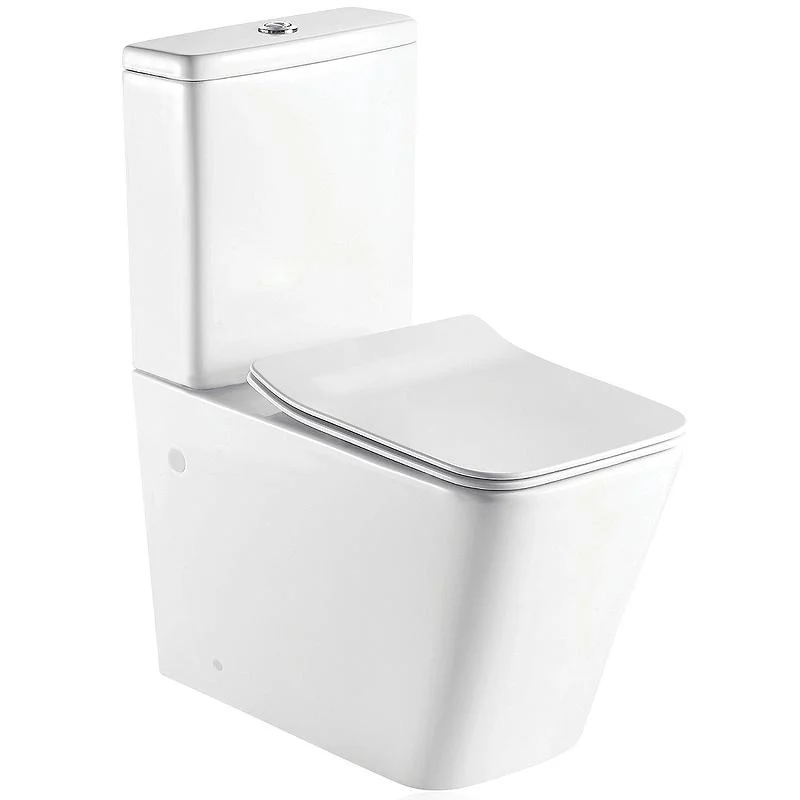 Унитаз напольный KOLLER POOL KVADRO KR-0675-RC-C Rim гор. вып. 67,5*36,5 (белый) KR-0675-RC-C