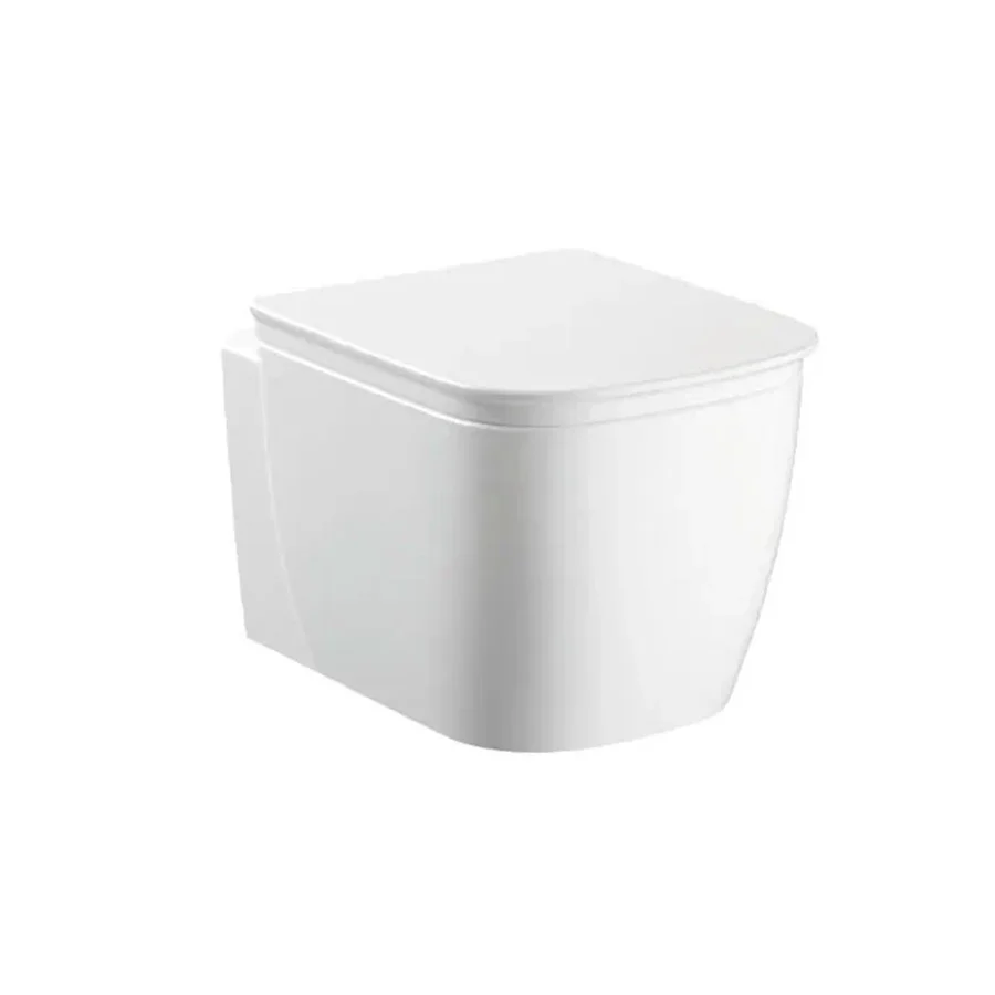 Унитаз подвесной LA FENICE SIMPLA FNC-09-SIM-UP 50*36 + сиденье (смыв торнадо) (белый) FNC-09-SIM-UP