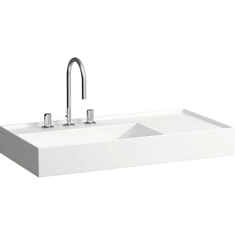 Раковина LAUFEN KARTELL 8.1033.8.757.814.1 (накладная, (90*46), белый матовый) ССП 8.1033.8.757.814.1