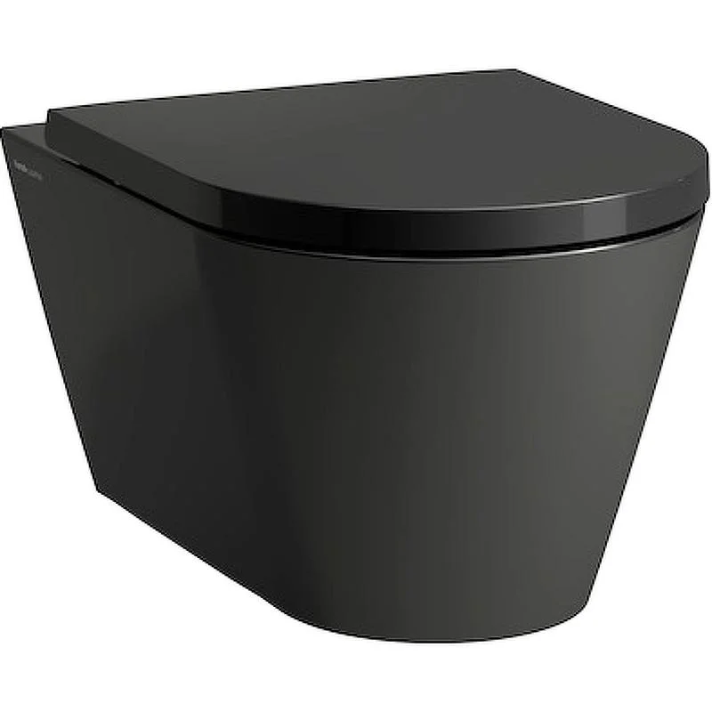 Унитаз подвесной LAUFEN KARTELL 8.2033.7.020.000.1 Rim гор. вып. 54,5*37 (черный глянец) ССП 8.2033.7.020.000.1