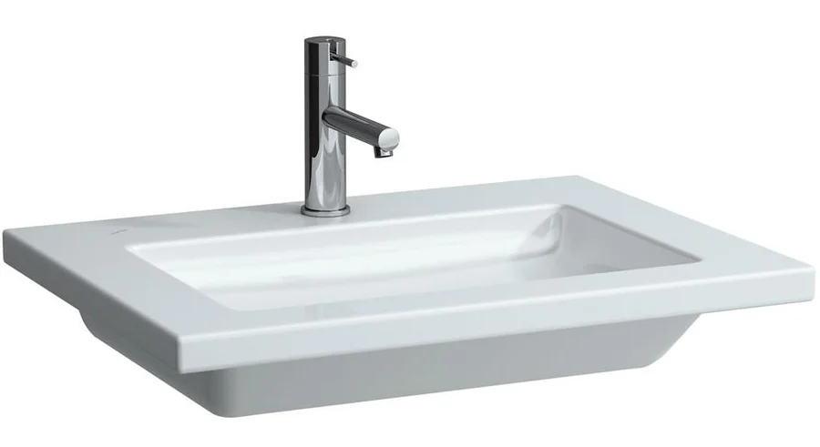 Раковина LAUFEN LIVING 8.1643.2.000.104.1 (встраиваемая сверху, (65*48), белый) ССП 8.1643.2.000.104.1