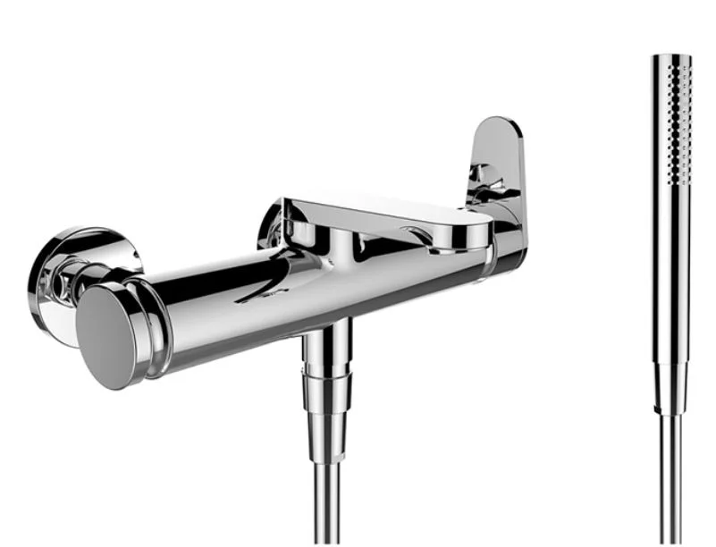 Смеситель для ванны с душем LAUFEN NEW CLASSIC HF900560100600 с душ.гарнитуром (хром) HF900560100600