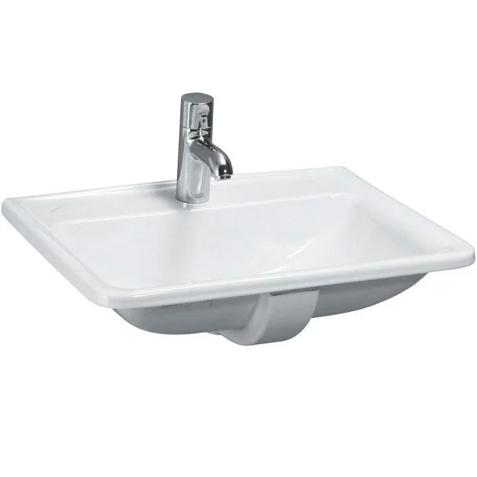 Раковина LAUFEN PRO S 8.1896.3.000.104.1 (встраиваемая сверху, (56*44), белый) ССП 8.1896.3.000.104.1