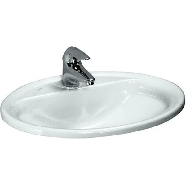 Раковина LAUFEN PRO 8.1395.1.000.104.1 (встраиваемая сверху, (56*44), белый) ССП 8.1395.1.000.104.1
