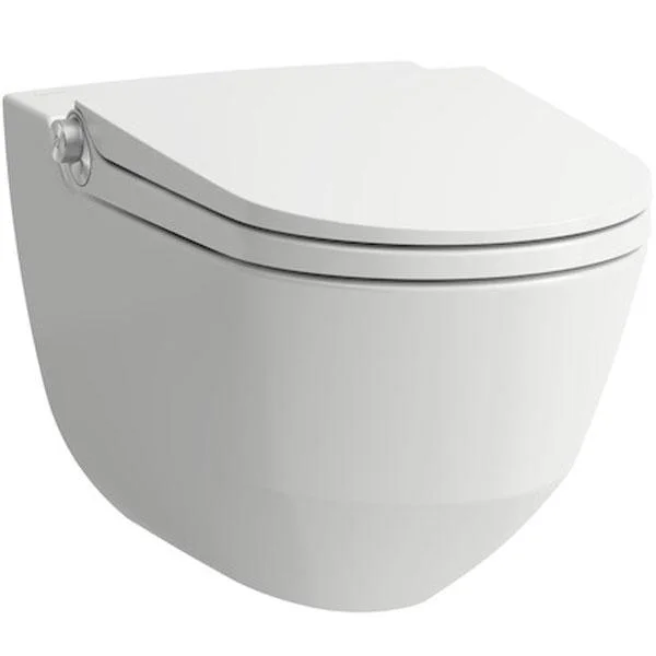 Унитаз подвесной LAUFEN RIVA 8.2069.1.400.000.1 Rim гор. вып. 60*39,5 + сиденье (белый) ССП 8.2069.1.400.000.1