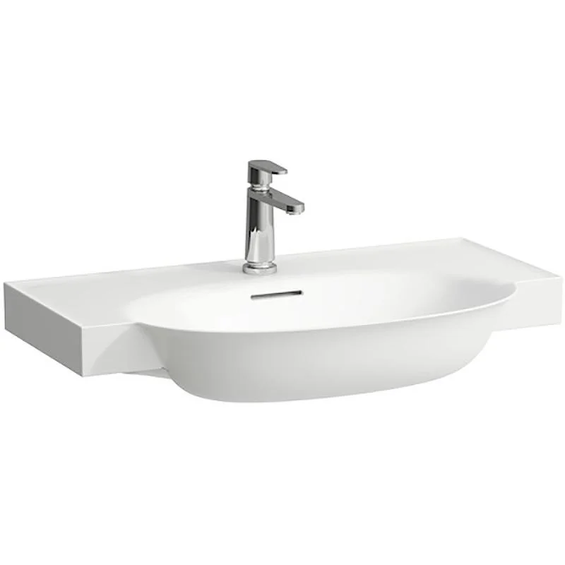 Раковина LAUFEN THE NEW CLASSIC 8.1385.5.000.104.1 (накладная, (80*48), белый) ССП 8.1385.5.000.104.1