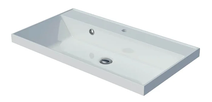Раковина мебельная MADERA CLASSICA 4627173210188 (накладная, (80,2*45), белый) 4627173210188