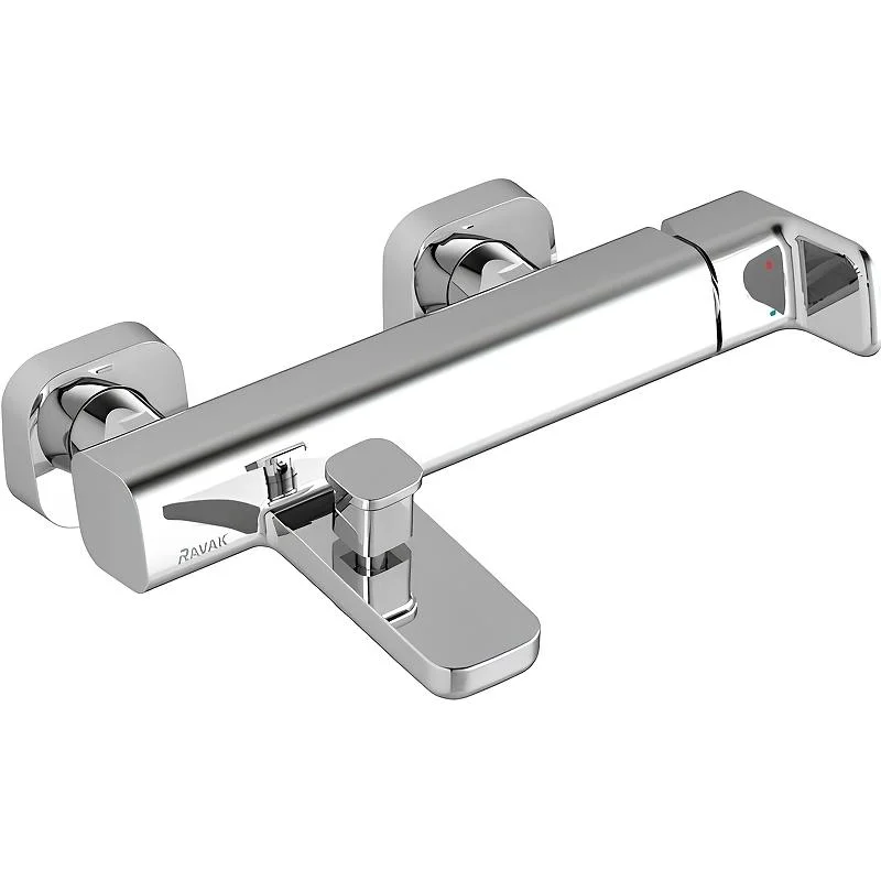Смеситель для ванны с душем RAVAK 10° X070131 (хром, L-16,5) X070131