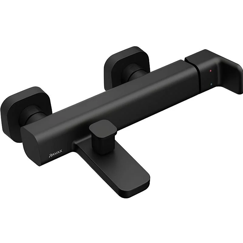 Смеситель для ванны RAVAK 10° X070152 (черный матовый, L-16,5). Фото 1 из 4
