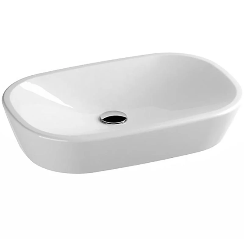 Раковина RAVAK CERAMIC XJX01160001 (накладная, (60*40), белый) XJX01160001