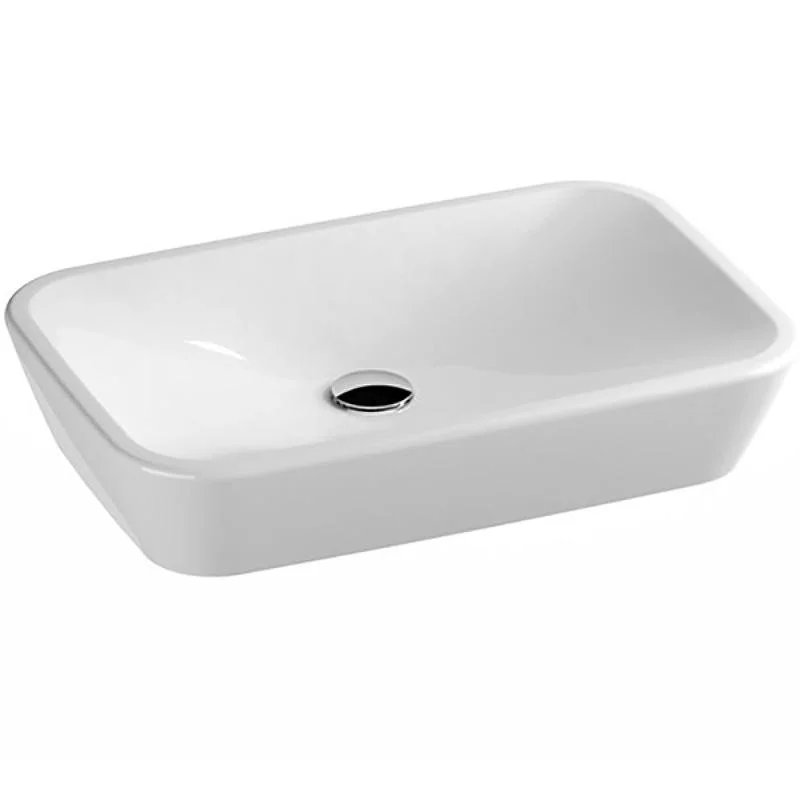 Раковина RAVAK CERAMIC XJX01160002 (накладная, (60*40), белый) XJX01160002