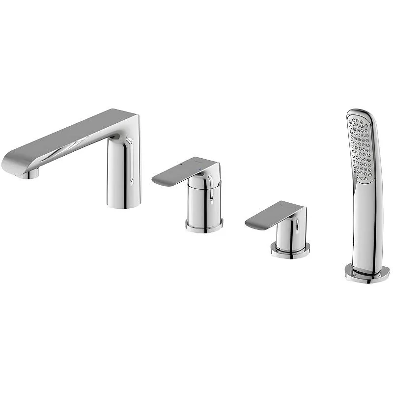 Смеситель для ванны RAVAK FLAT X070120 (хром, L-18,1 H-9,6) X070120