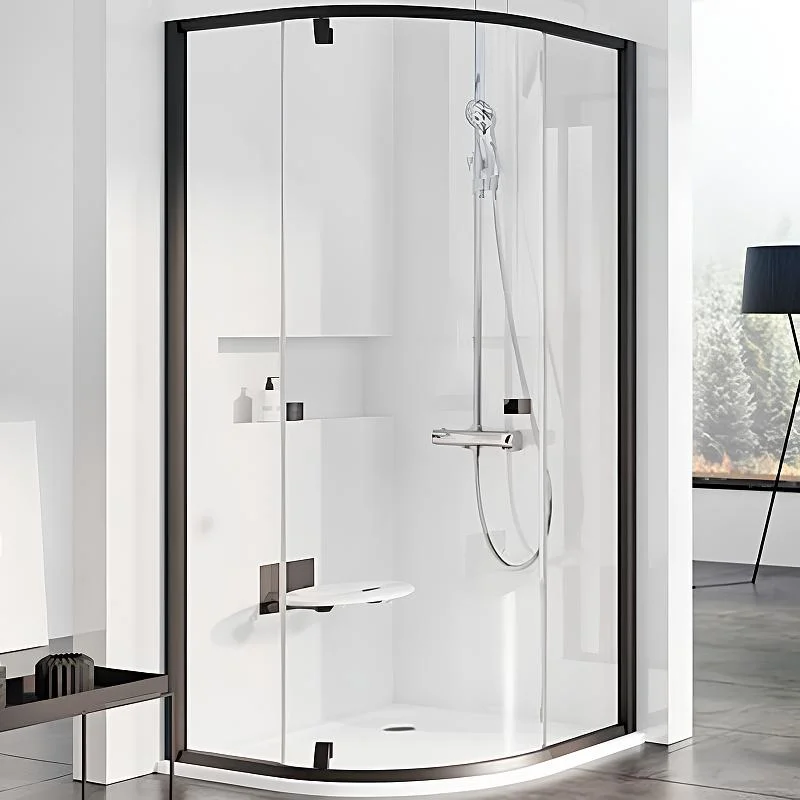 Душевой уголок RAVAK PIVOT (90*90) PSKK3 37677300Z1 (распашная, черный) 37677300Z1