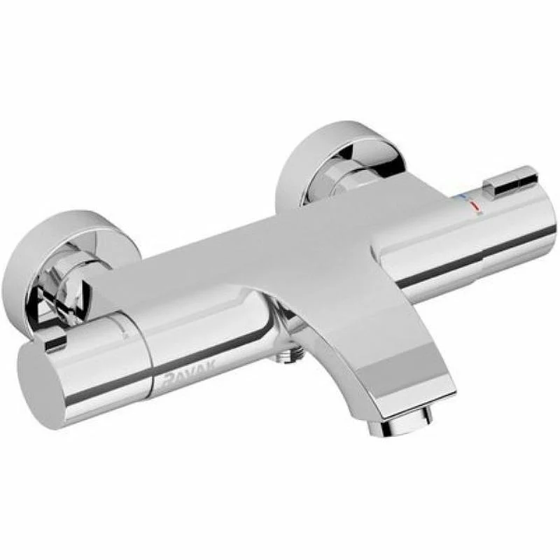 Термостат для ванны с душем RAVAK TERMO X070046 (хром, L-15,8 H-3,3) X070046