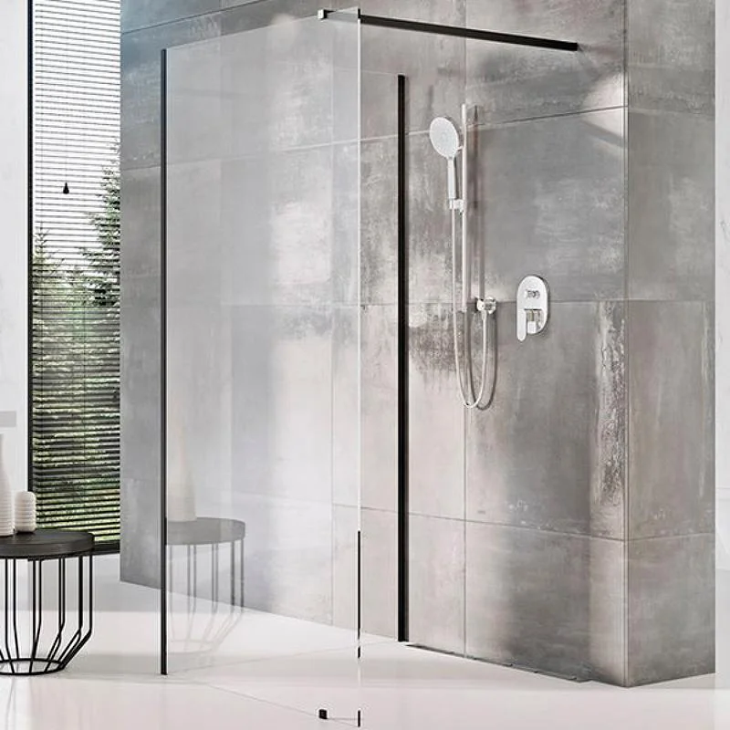Душевое ограждение RAVAK WALK-IN (110*80) CORNER GW1CD4300Z1 (неподвижная, черный) GW1CD4300Z1