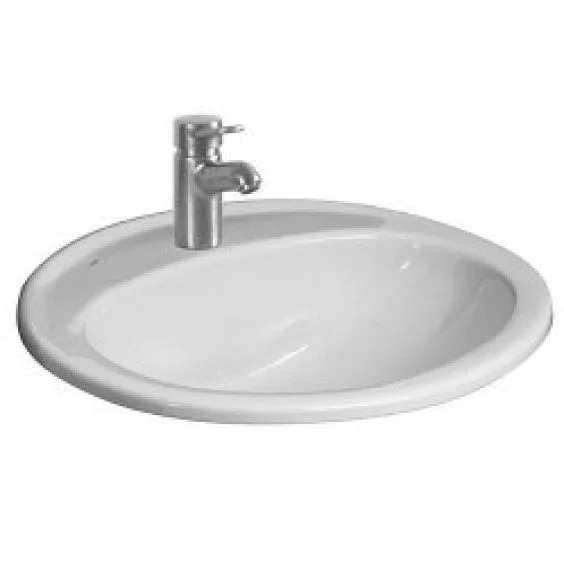Раковина ROCA ADORA 327203000 (встраиваемая сверху, (56*47,5), белый) 327203000