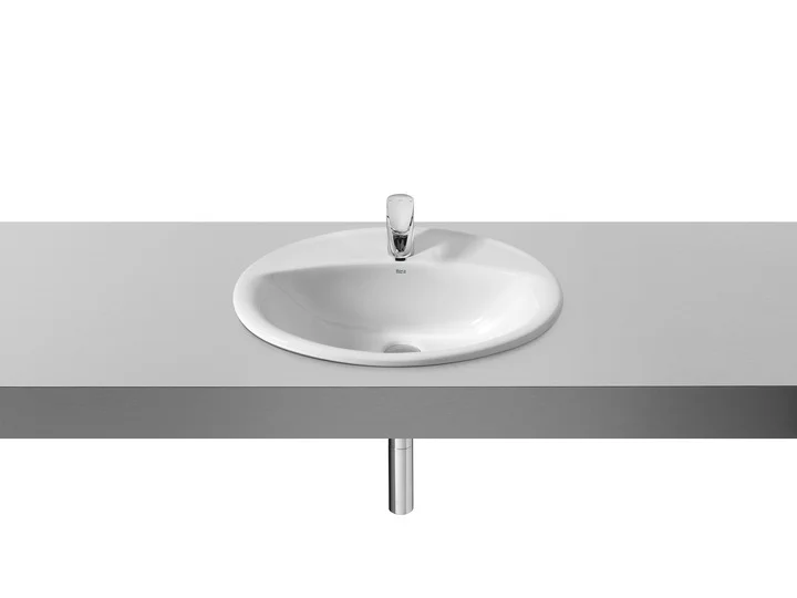 Раковина ROCA ALOA 327865000 (встраиваемая сверху, (56*47,5), белый) 327865000