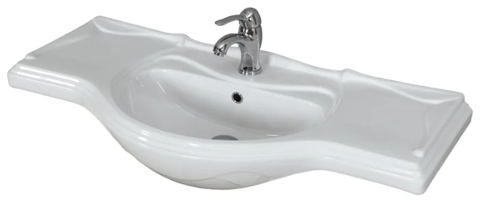 Раковина мебельная ROCA AMERICA 327205000 (накладная, (105,5*49,5), белый) 327205000