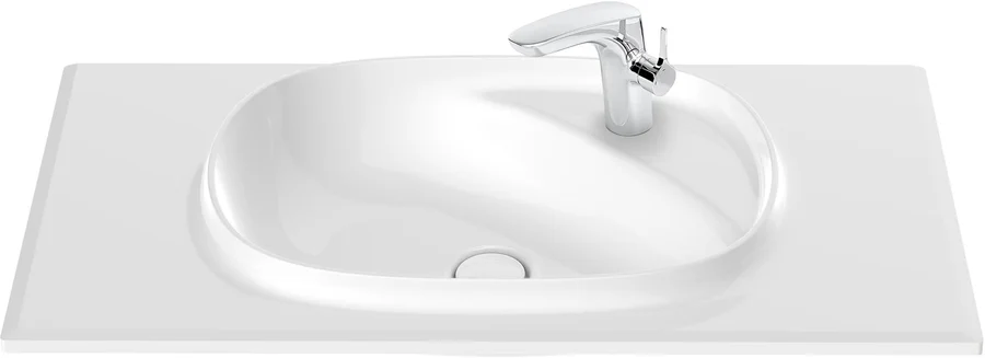 Раковина ROCA BEYOND 3270BB000 (встраиваемая сверху, (81*50,5), белый) ССП 3270BB000