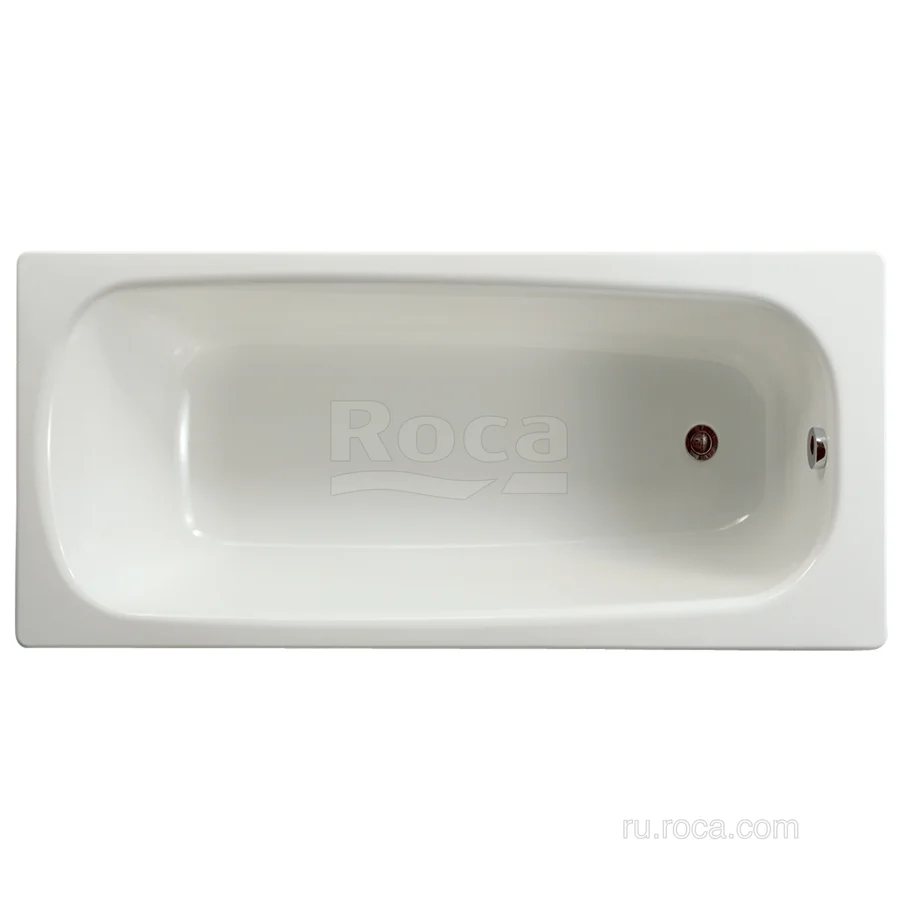 Ванна ROCA CONTESA (120*70) 212D06001 (белый, слив.отверстие стандарт.) 212D06001