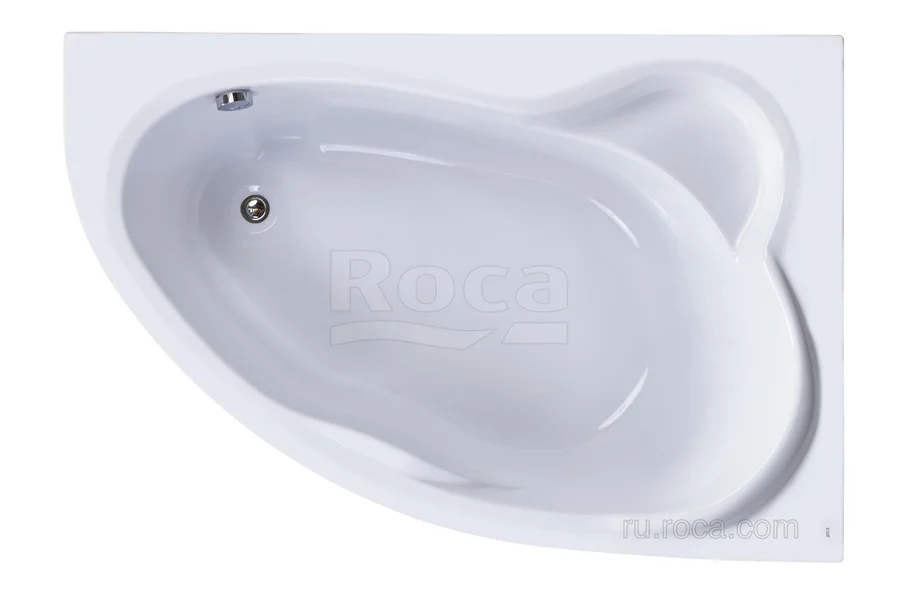 Ванна ROCA LUNA (170*115) 248641000 (ПРАВ., белый, слив.отверстие стандарт.) 248641000