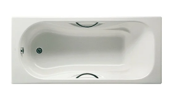 Ванна ROCA MALIBU (160*70) 2334G0000 (белый, слив.отверстие стандарт., AntiSlip) ССП 2334G0000