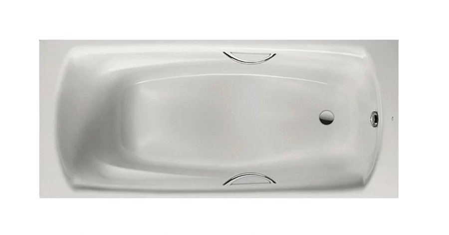 Ванна ROCA SWING PLUS (170*75) 236755000 (белый, слив.отверстие стандарт., AntiSlip) ССП 236755000