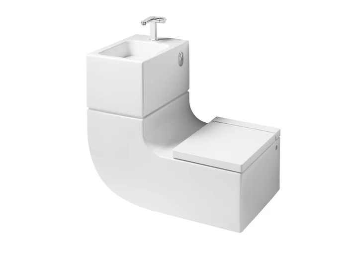 Унитаз-моноблок подвесной ROCA W+W 893020001 гор. вып. 86*50 (белый) ССП 893020001