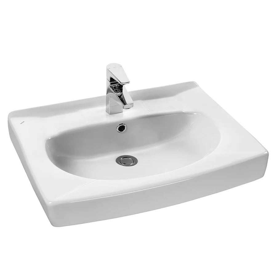 Раковина SANTEK ПИЛОТ 1.WH30.1.970 (над стиральной машиной, (61,5*50), белый) 1.WH30.1.970