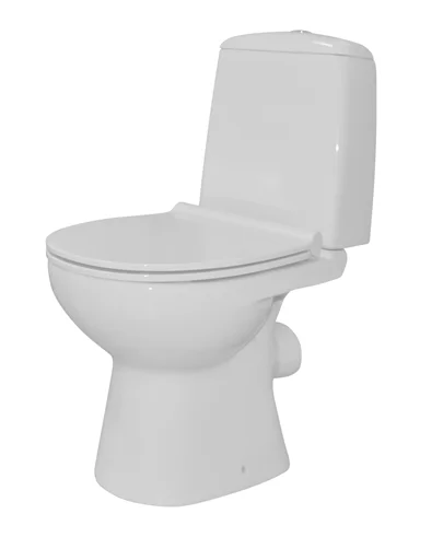 Унитаз-компакт напольный SANTEK ЦЕЗАРЬ 1.WH30.2.415 гор. вып. 65,5*37 + сиденье (белый) 1.WH30.2.415